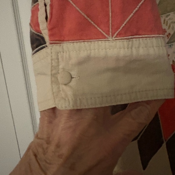 Blue Velvet Tunic with patchwork Geometric Design high low - Picture 5 of 11